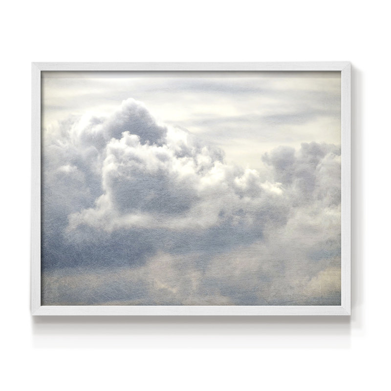 «From Above II», reproduction encadrée, H 22 po x l 28 po, Blanc