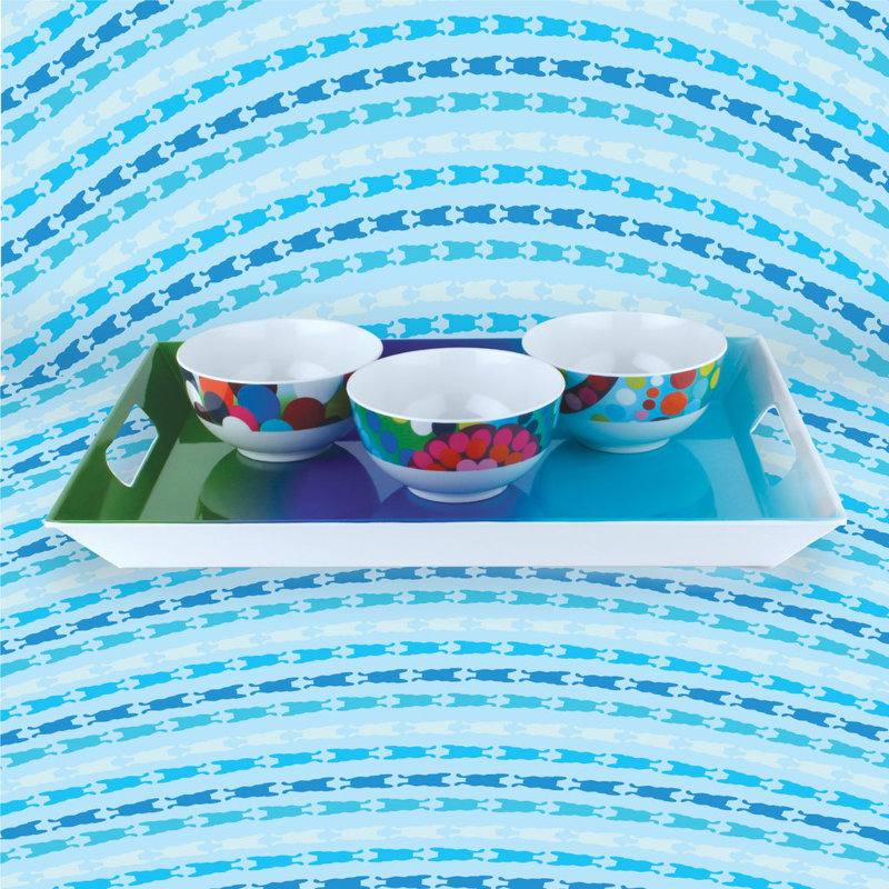 Bindi Melamine Cereal Bowl Set