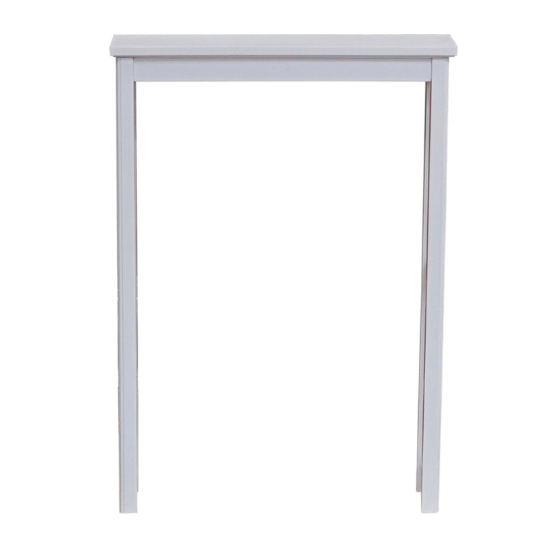 Armoire au-dessus de la toilette de 27 po x 9 po peu encombrante en bois blanc avec compartiment de rangement supérieur Dorset