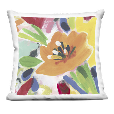 Coussin décoratif Ferns & Leaves on Black Design par Phillipa Katz