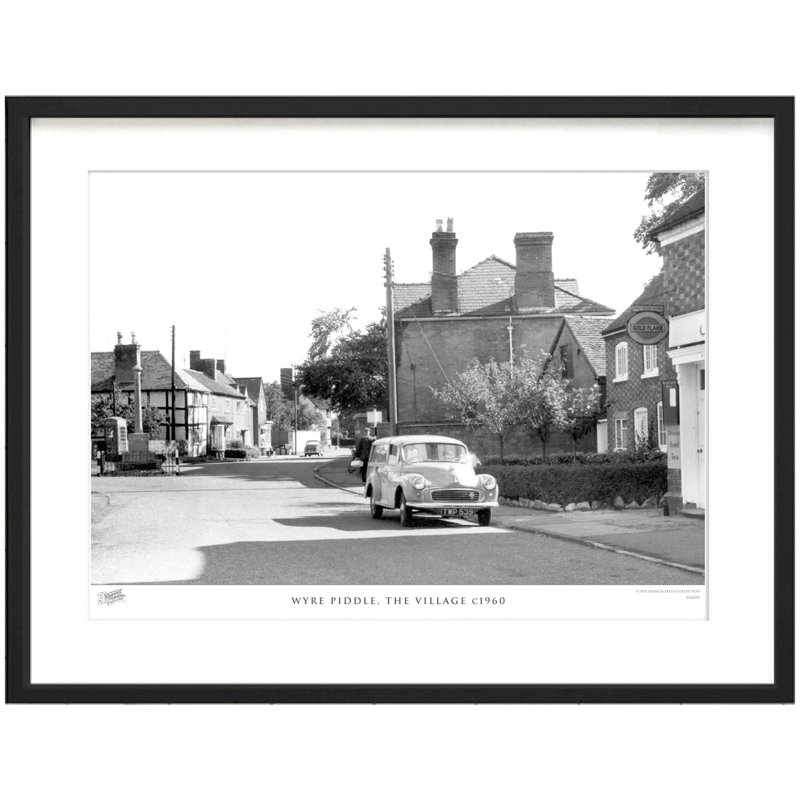 Wyre Piddle, The Village C1960 by Francis Frith - Single Picture Frame Print, 40cm H x 50cm W x 2.3cm D