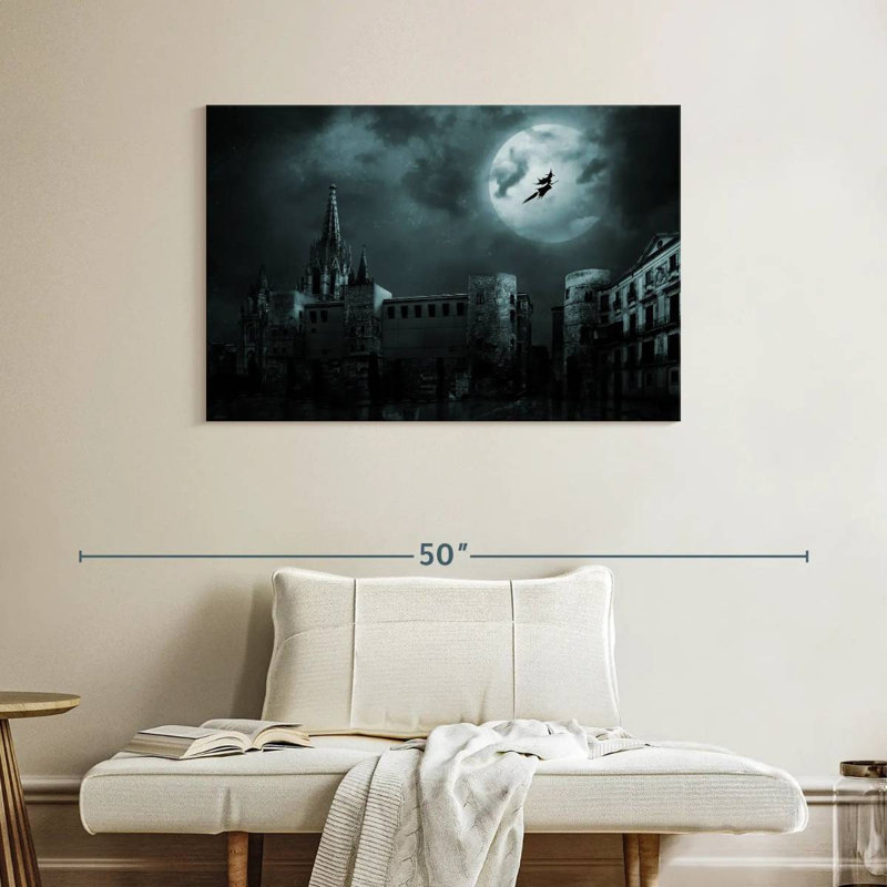 Kelan Witch's Castle, 26" H x 39" W