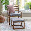 Chaise de patio avec coussins et repose-pieds-1782776282