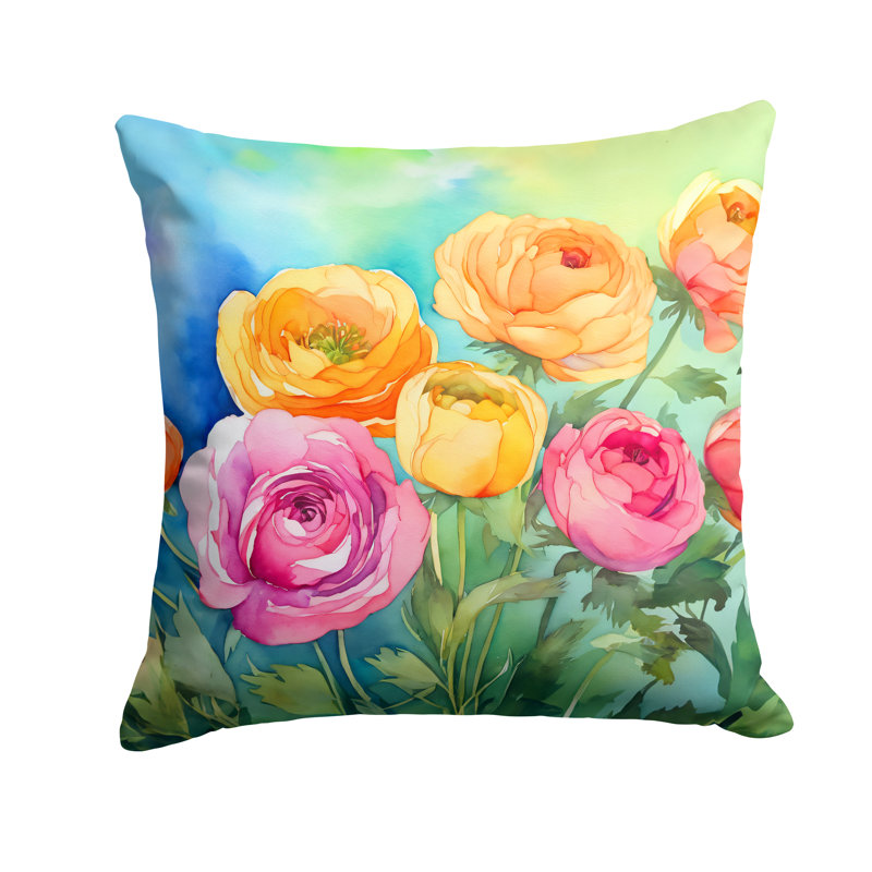 Other/No Pattern Outdoor Throw Pillow, 18" H x 18" W