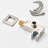 Ceiling Mounted Shower Kit With Brushed Nickel. 10" Head & Handheld. Simulates Natural Rain. Self-cleaning Nozzle. Bathroom. Brass Material Nickel Kit. Rainfall Experience. Bathroom Wall Mount.-118039088