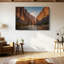 Impression sur toile Big Bend Canyon - Coucher de soleil au Texas, Rio Grande, décoration intérieure-1238758575