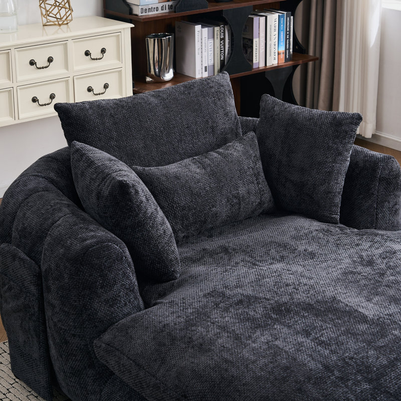 1 Seater Cotton Blend Sofa