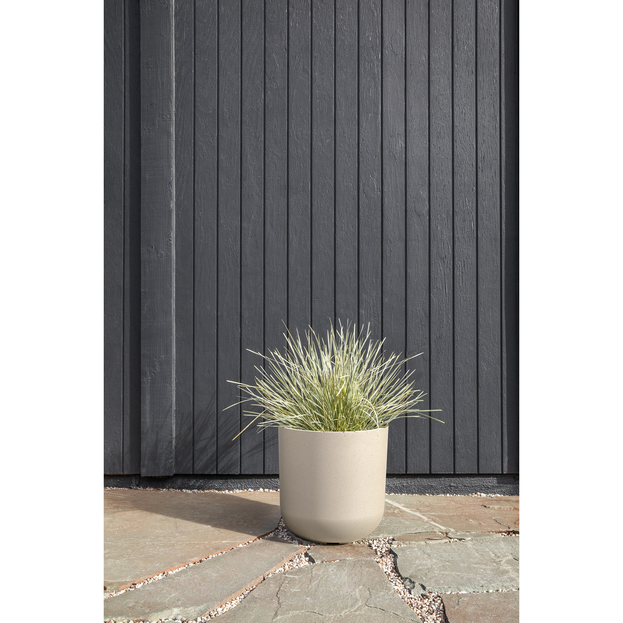 Mason Series Kona Planter, 15.25" H x 15" W x 15" D, 1, Sand