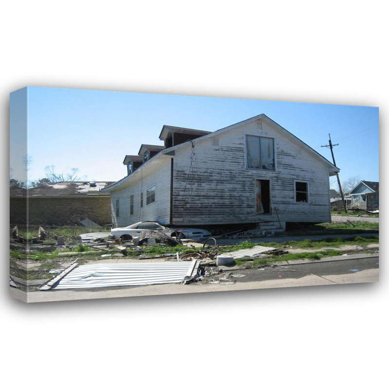 Nouvelle-Orléans Katrina Damage, H 30 po x l 48 po