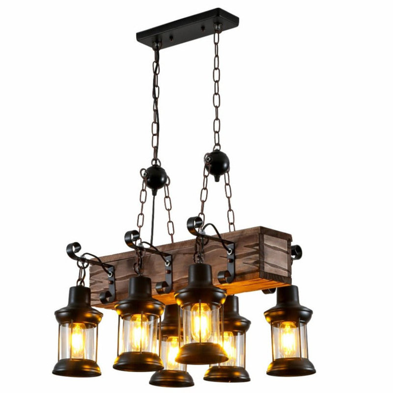 Briarcliffe 6 - Light Kitchen Island Chandelier