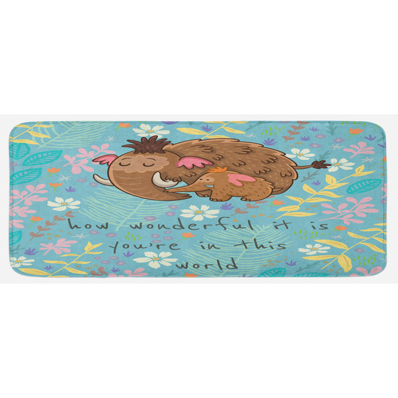 Tapis de cuisine Saying