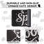 Tapis de cuisine d'Halloween en faux lin « Boo & "Spooky" » (lot de 2), noir et blanc