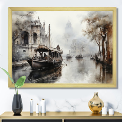 Canal Canal - Encre monochrome de passage