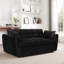 3-In-1 Convertible Sleeper Sofa Bed With Adjustable Backrest,65''Modern Velvet Pull Out Couch Sofa Bed With 2 Pollows-721017428