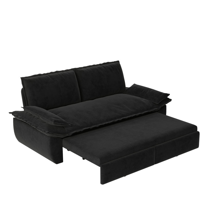 73.2" Queen Pull Out Sofa Bed