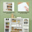 Armoire de cuisine de style nordique, armoire de cuisine, armoire de cuisine