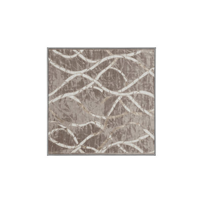 Tapis gris lavable à la machine