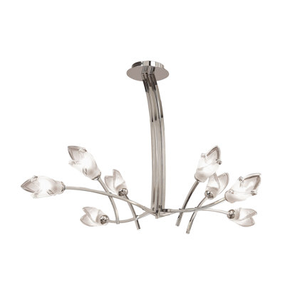 Cottone 8 - Light Geometric Chandelier