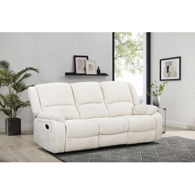 Roundhill Furniture Blitz Transitional Manual Reclining Sofa