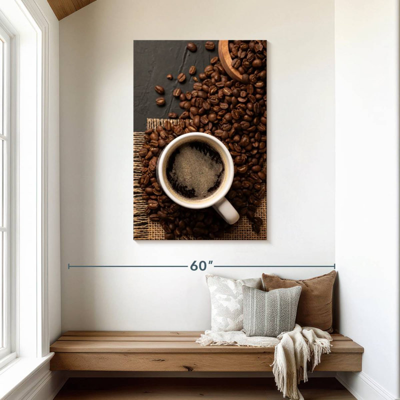 Yarlin Beans To Espresso, 45" H x 30" W