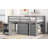Low Study Full Loft Bed With Cabinet-2099170797