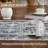 Area RugsWashable Rugs for Living RoomVintage Boho for OfficeDining RoomKids Room and FarmhouseDurable Low Pile Non-Slip Area Rug Gray-1771230209