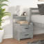 Bedside Cabinet With 2 Drawers 40X36.5X62 Cm-641041509-667734304