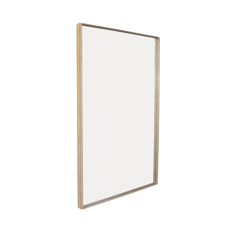 Sonya Rectangle Metal Mirror, Champagne