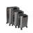 Modern dark gray suitcase