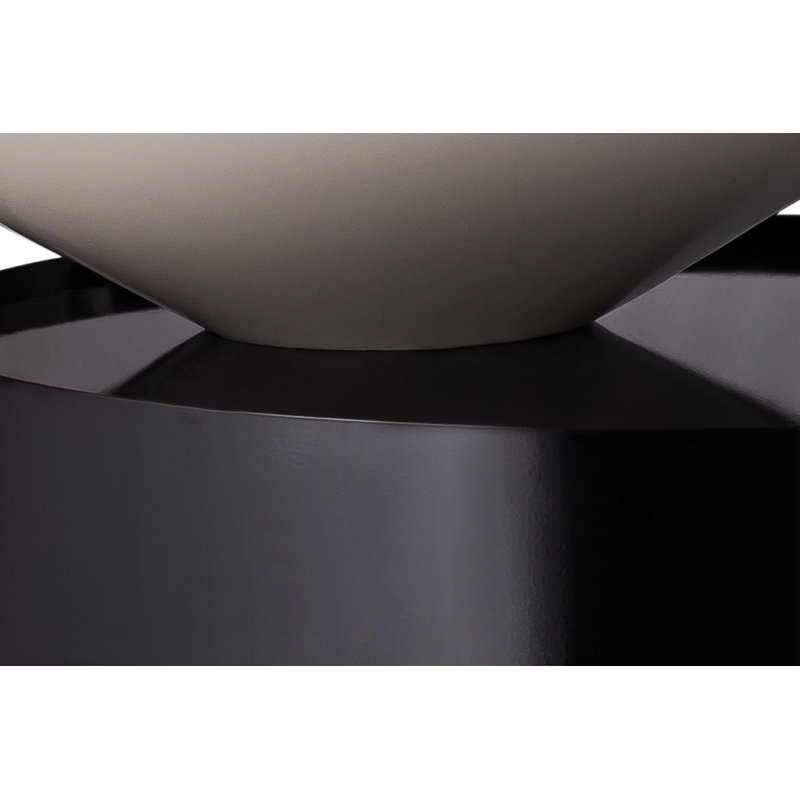 Table basse Damon Aigne, Noir
