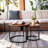 Coffee Table Nesting Side Round Set Of 2