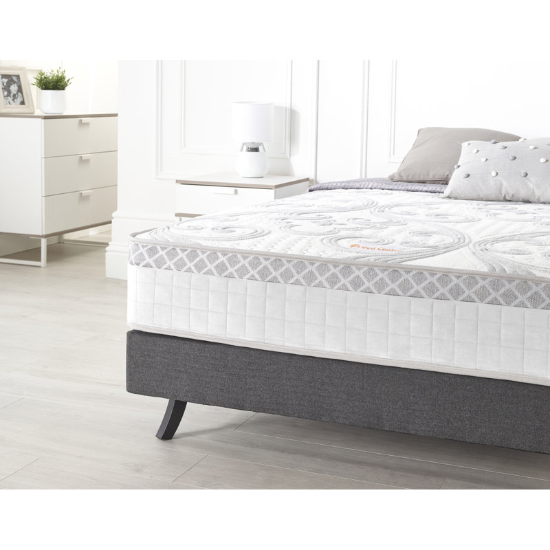Floral Hybrid 28cm Memory Foam Pocket Spring Mattress Designed For The Ultimate Sleep, Single (3')