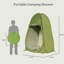 Tentes de camping instantanées avec intimité 7 pi