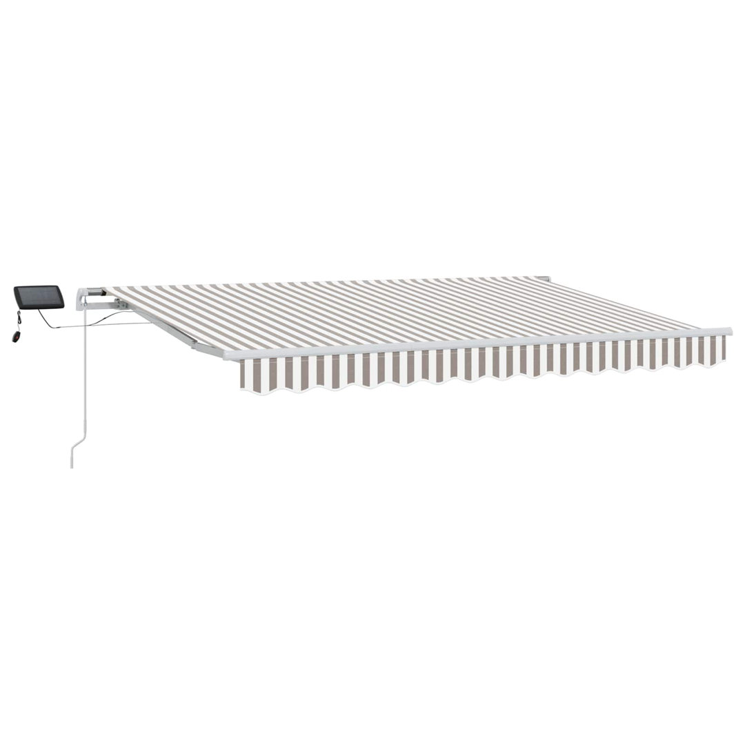 VidaXL Polyester Cover Retractable Patio Awning