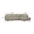 Niav Airy Green Upholstered Sectional