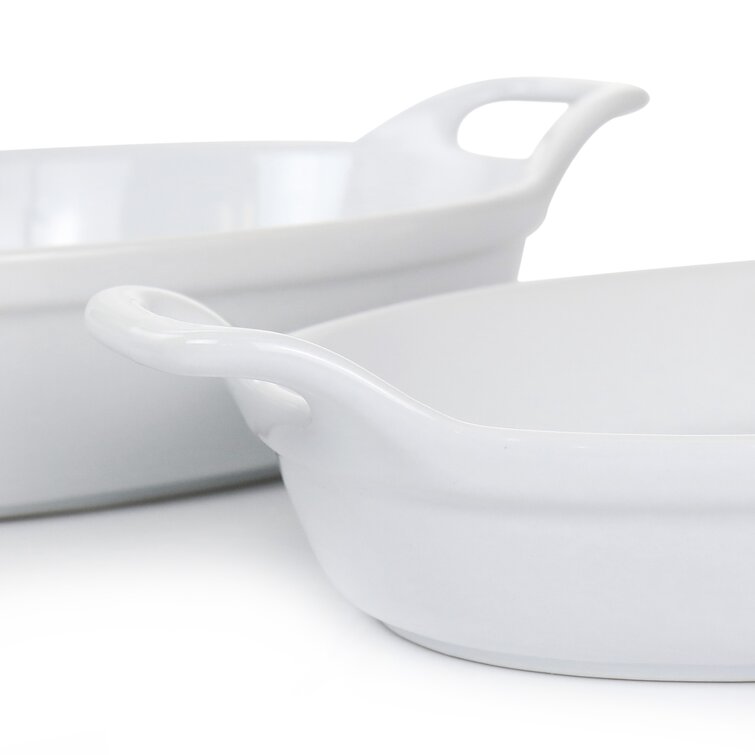 Martha Stewart Oval Stoneware Baker Set, 2 pc - Baker's