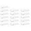 16-pack Clear Acrylic Floating Shelves