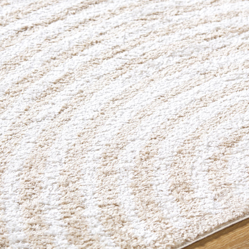 Tapis Zuhur, Beige, Tapis de couloir 2 pi x 2 pi 11 po