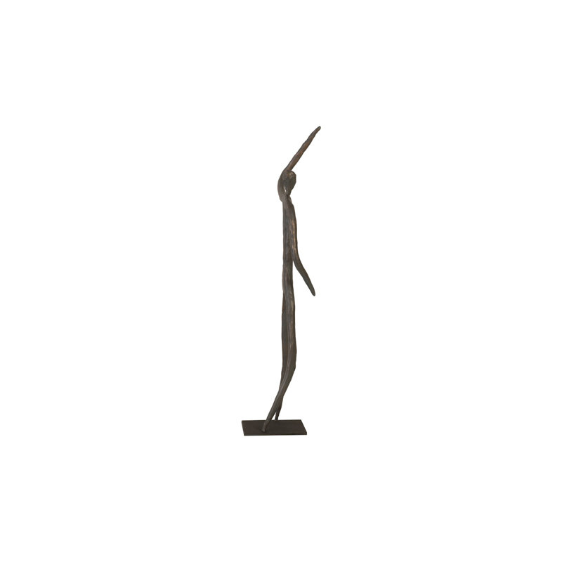 Figures Statue on Metal Base