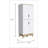 Brinnon Rectangle Kitchen Pantry Light Oak