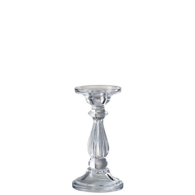 Glass Tabletop Candlestick