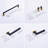 Ryeli 5 - Piece Bathroom Hardware Set-825528025