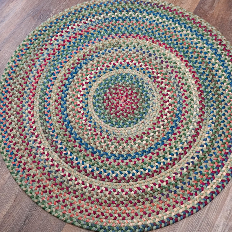 Tapis multicolore Cloverdale, Rond 6 pi