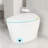 Smart Toilet with Bidet, Backup Battery, Auto Open/Close Lid, Heated Seat, Instant Warm Water, Foot Sensor Flush, Remote Control, LED Display-121699887