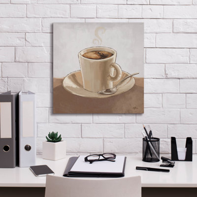 Art mural sur toile Winston Porter «Coffee And Co 2 Neutral» par Janelle Penner