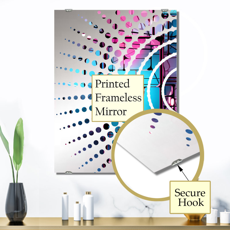 Miroir mural Daleyah, 32 po x 24 po