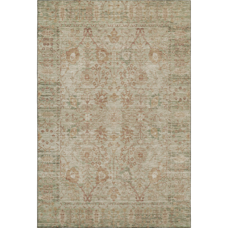 Premium Machine Washable Wayne AMF1106 Global Rug