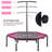 Soozier 4' Foldable Hexagon Indoor Fitness Trampoline with Handlebar-59948822