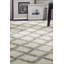Tapis ivoire à motif géométrique Simuel-21188218