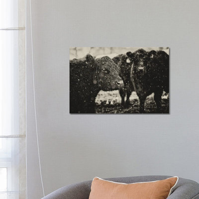 Its Snowing by Aledanda - Wrapped Canvas Print